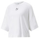 Puma Γυναικεία κοντομάνικη μπλούζα Classics Oversized Splitside Tee